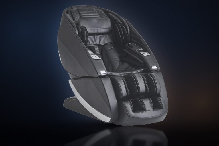 Zero-gravity massage chair at The Recovery Lounge